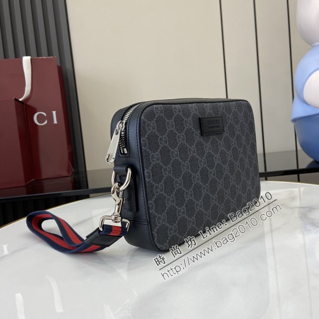 Gucci專櫃古馳最新款單肩斜挎男包 jh2723型號：495562